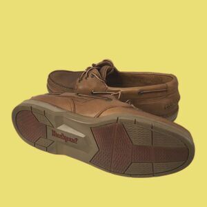 Rockport Leather Vintage Boat Shoes Men M5166 Size 7.5Wide H3 739302D Vintage